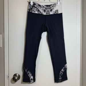 Lululemon Gray Crop Leggings